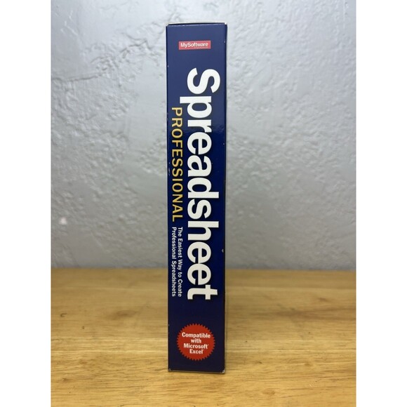 MYSOFTWARE SPREADSHEET Professional Charts and Tables Thinkfree Export PDF - Picture 4 of 6